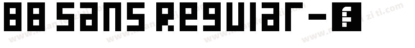 BB Sans Regular字体转换